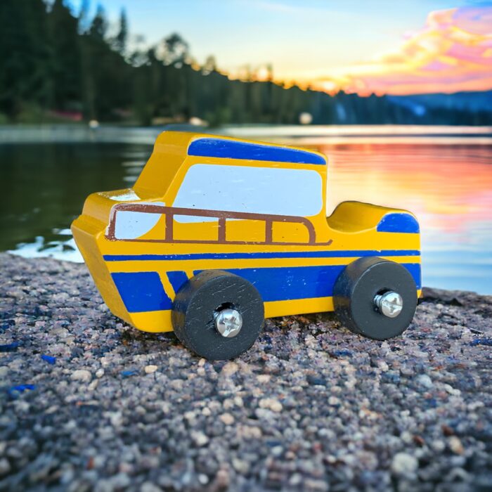 Mini Boat Push Toy - Tinywood